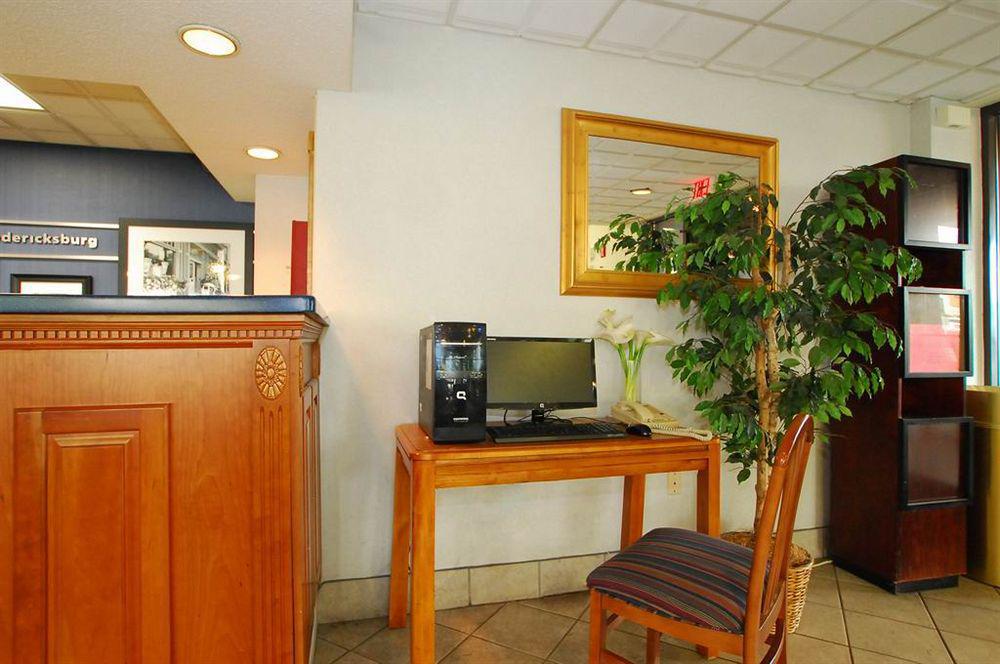 Quality Inn Fredericksburg-Central Park Area Интерьер фото